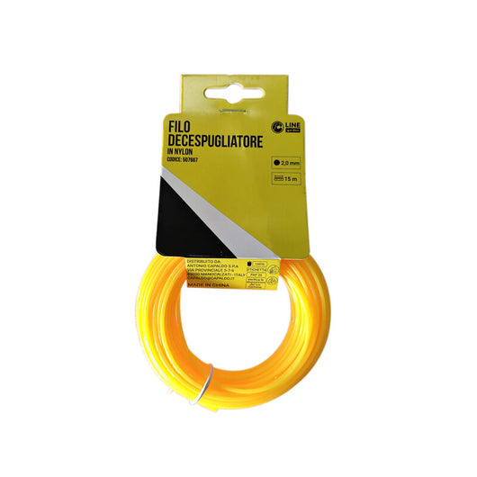 C FILO DECESPUGLIATORE TONDO YELLOW-R MM2.0X15MT- 1,0 pz
