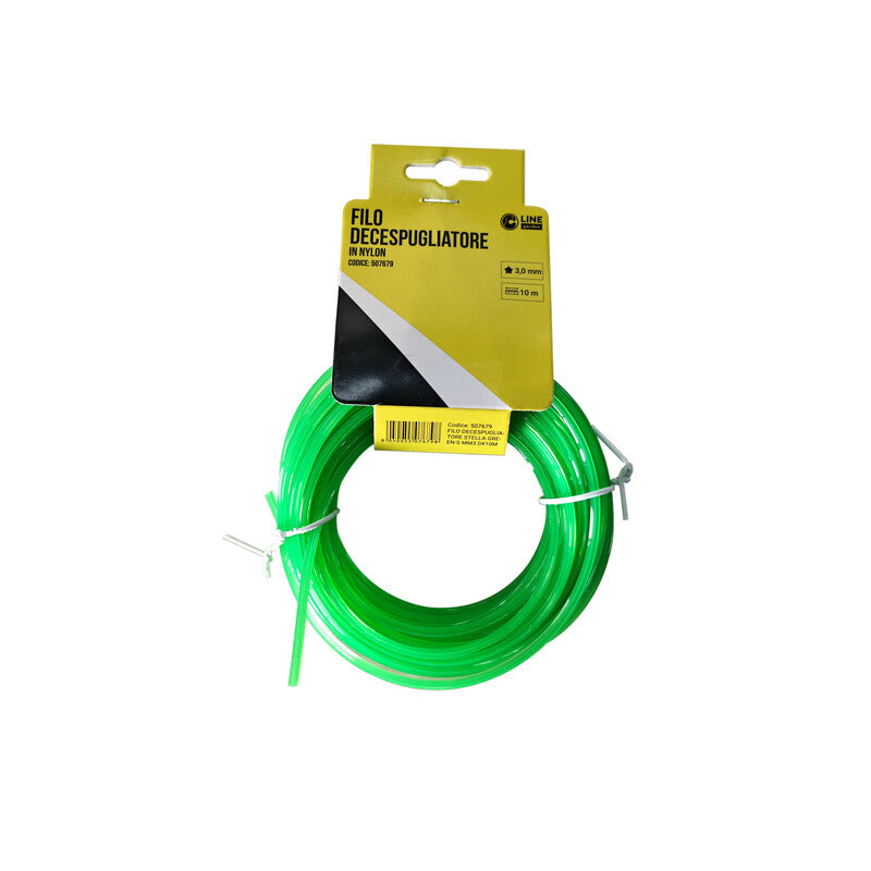 C FILO DECESPUGLIATORE STELLA GREEN-S MM3.0X10MT- 1,0 pz