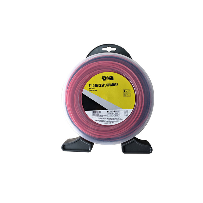 C FILO DECESPUGLIATORE QUADRO REDPLUS-S MM2.4X79MT- 1,0 pz