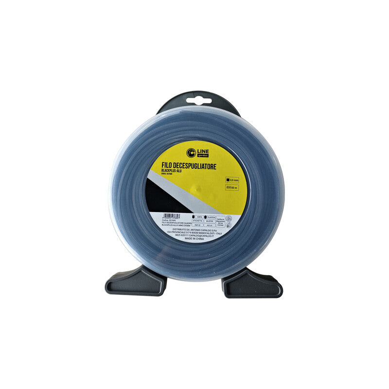 C FILO DECESPUGLIATORE QUADRO BLACKPLUS-ALU-S MM3X50MT- 1,0 pz