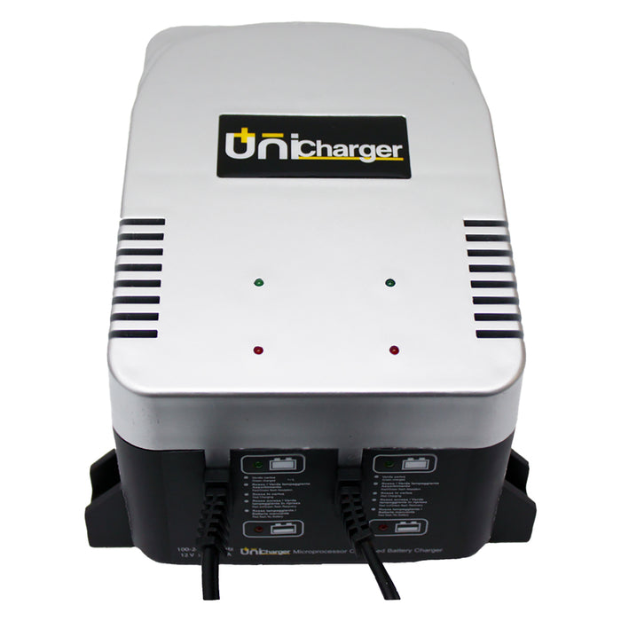 CARICABATTERIA MANTENITORE 'MUTICHARGER 2' in da 100V a 240V - out 2 uscite 12V, 2A  - Senza Marca