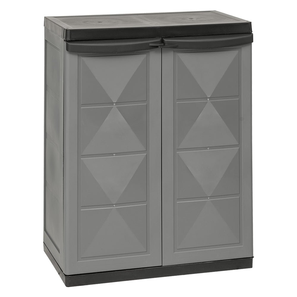 ARMADIO BASSO 'BASIC LINE' cm 65 x 37 x H 83  - TRIOPLAST