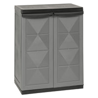 ARMADIO BASSO 'BASIC LINE' cm 65 x 37 x H 83  - TRIOPLAST