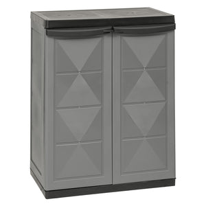 ARMADIO BASSO 'BASIC LINE' cm 65 x 37 x H 83  - TRIOPLAST