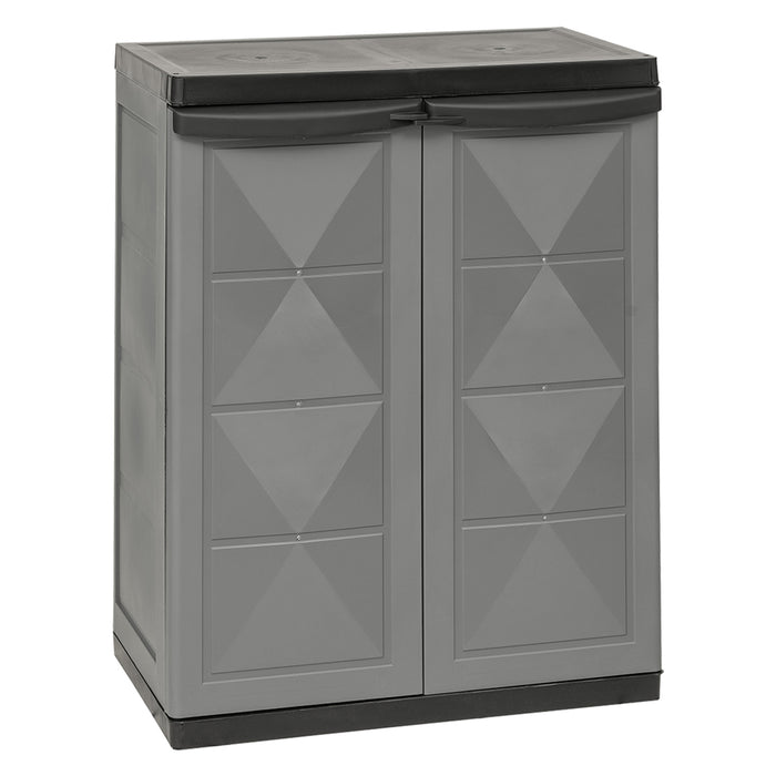 ARMADIO BASSO 'BASIC LINE' cm 65 x 37 x H 83  - TRIOPLAST