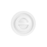 COPERCHIO PER BIDONE IMMONDIZIA SOVRAPPONIBILE per lt. 75 - bianco  - ICS