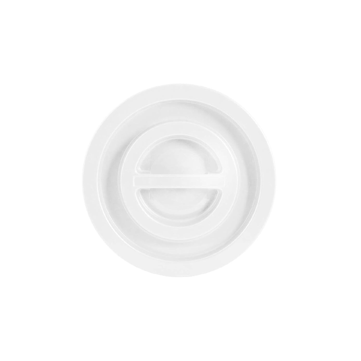 COPERCHIO PER BIDONE IMMONDIZIA SOVRAPPONIBILE per lt. 50 - bianco  - ICS