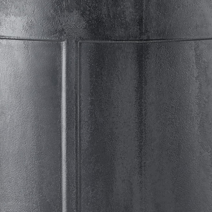 BIDONE IMMONDIZIA SOVRAPPONIBILE Lt 75 - Ø 44 x  h 63 cm - nero  - ICS