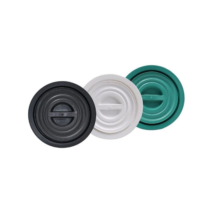 COPERCHIO PER BIDONE IMMONDIZIA SOVRAPPONIBILE per lt. 100 - verde  - ICS