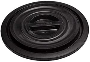 COPERCHIO PER BIDONE IMMONDIZIA SOVRAPPONIBILE per lt. 100/120 - nero  - ICS