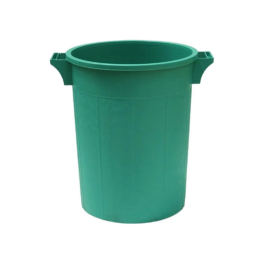 BIDONE IMMONDIZIA SOVRAPPONIBILE Lt 100 - Ø 53 x  h 66 cm - verde  - ICS