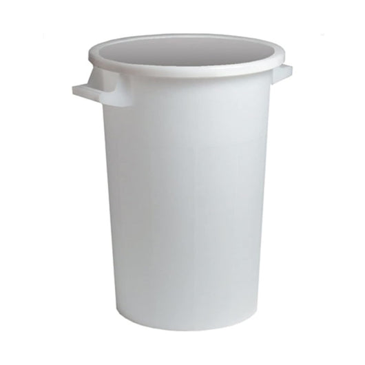 BIDONE IMMONDIZIA SOVRAPPONIBILE Lt 100 - Ø 53 x  h 66 cm - bianco  - ICS