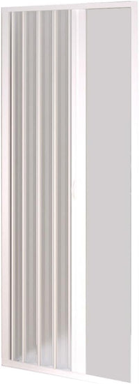 BOX DOCCIA A SOFFIETTO POINT acrilico cm. 90-110 x 185 h