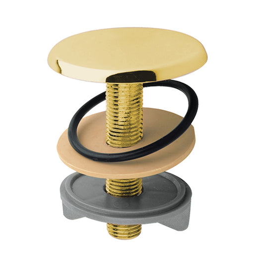 TAPPO COPRIFORO IN OTTONE- Dorato- PB
