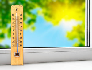 TERMOMETRO THERM30 VELAMP - LEGNO -30/+50°C  CM 3,4X20,0- 4 pezzi