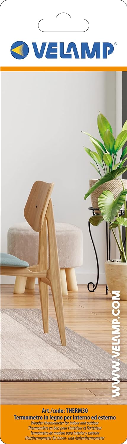 TERMOMETRO PER INTERNO/ESTERNO scala -30 / +50 °C  - VELAMP