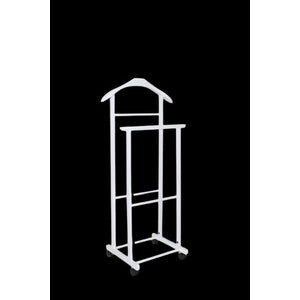 INDOSSATORE MAGGIORDOMO C/SPALLA LACCATO BIANCO- 1,0 pz