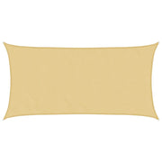 Vela Parasole | Telo Ombra | Vela da ombra Sabbia 4x2 m 100% Poliestere Oxford