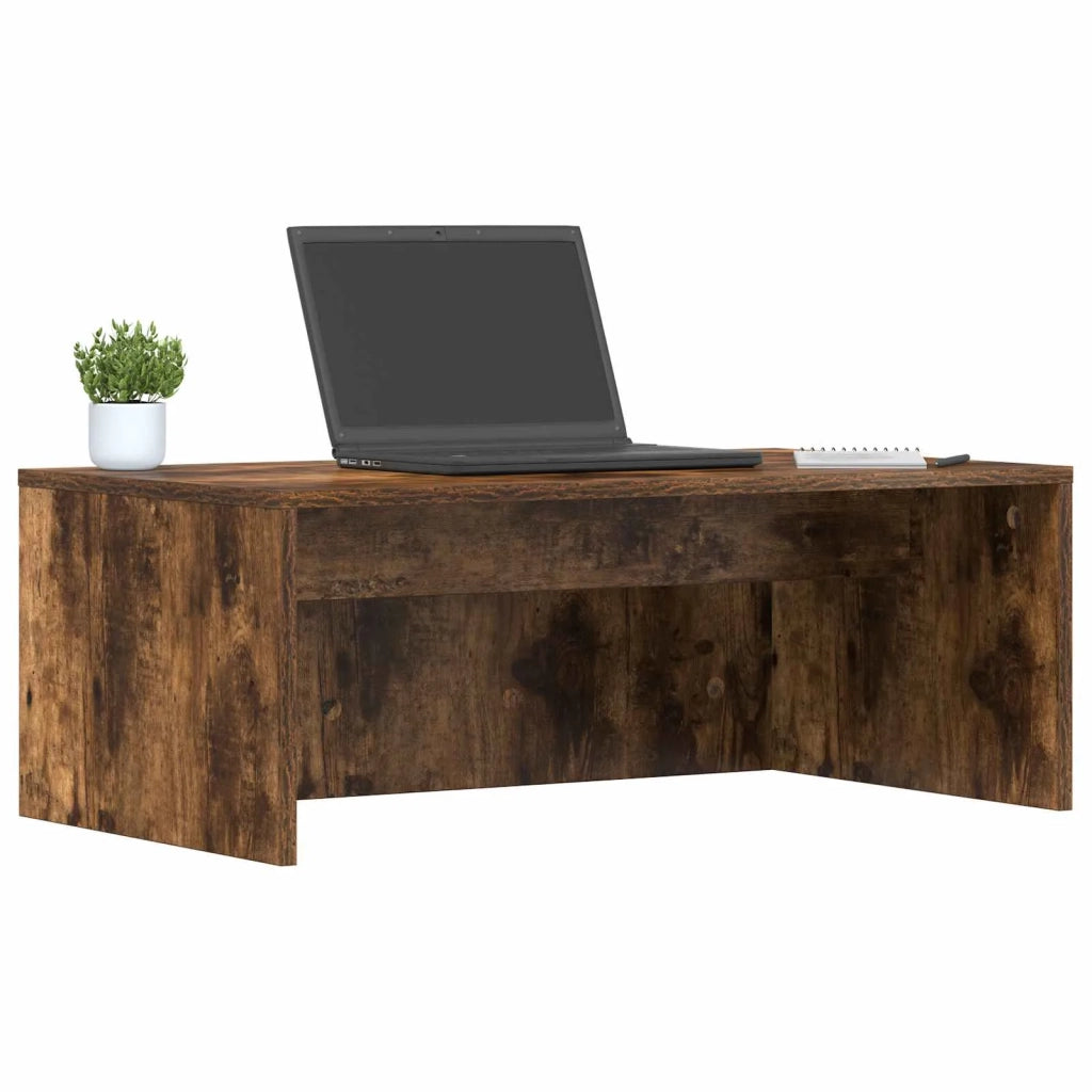 Scrivania a parete Rovere fumé 80 x 45 x 30 cm