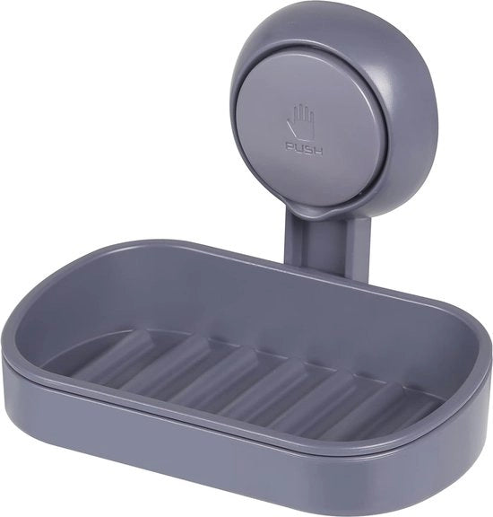 Scaletta con Viti - Senza Fessurazione, Design Antidroga per Bagno e Cucina - Grigio