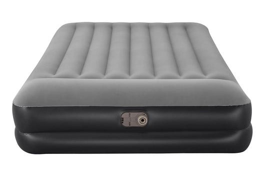 MATERASSO GONFIABILE AIRBED TRITECH BICOLOR FLOCCATO MATRIMONIALE  cm.203x152x46  (art.67630)    BESTWAY