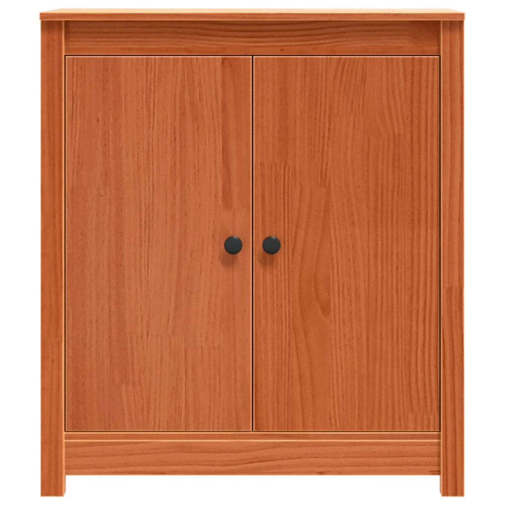 Credenza Marrone cerato 70 x 35 x 80 cm Pino massello 869898