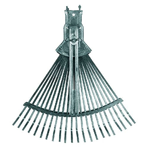 SCOPA DA GIARDINO REGOLABILE Tipo leggero - zinco cromato oro