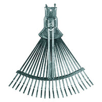 SCOPA DA GIARDINO REGOLABILE Tipo leggero - zinco cromato oro