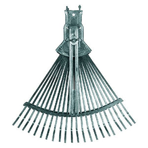 SCOPA DA GIARDINO REGOLABILE Tipo leggero - zinco cromato oro