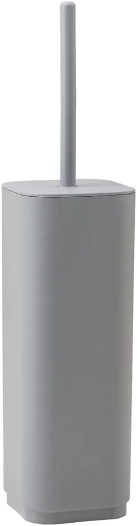 PORTA SCOPINO WC DA APPOGGIO IN RESINE TERMOPLASTICHE RICICLATE MODELLO EKOPLA' - DIM. CM (LXPXH): 9X9X38,8 - GRIGIO  - GDY