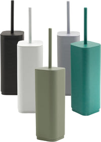 PORTA SCOPINO WC DA APPOGGIO IN RESINE TERMOPLASTICHE RICICLATE MODELLO EKOPLA' - DIM. CM (LXPXH): 9X9X38,8 - GRIGIO  - GDY