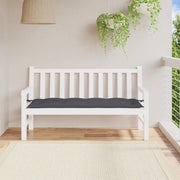 Cuscino per Panca-Cuscini per panchina Antracite 150x50x7 cm in Tessuto Oxford 108149