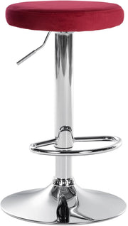 Barhocker Ponte Samt chrom