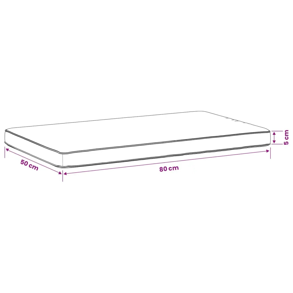 Cuscini per Panchina a 2 Pezzi VUGHT 2 pz 100% Poliestere 951723
