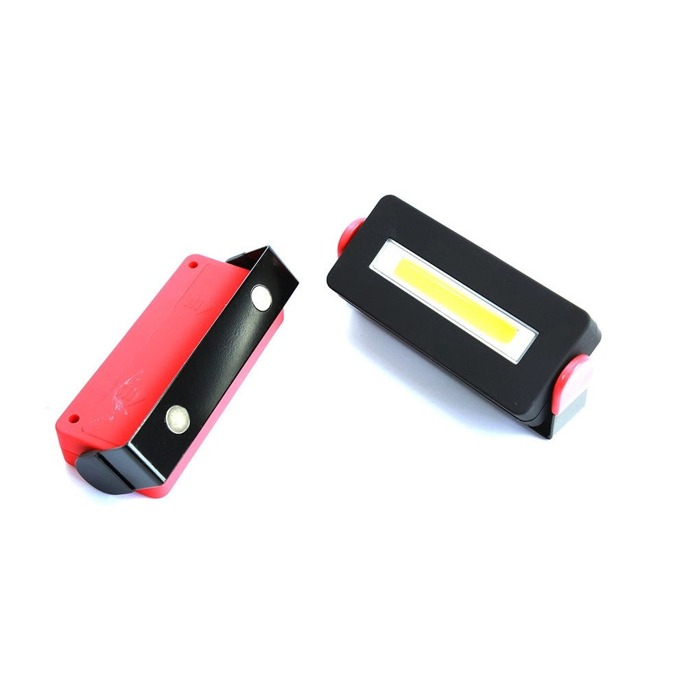 Trade Shop - Luce A Led Cob Magnetico Torcia Da Lavoro Calamitata Lampada Emergenza Led Cob -