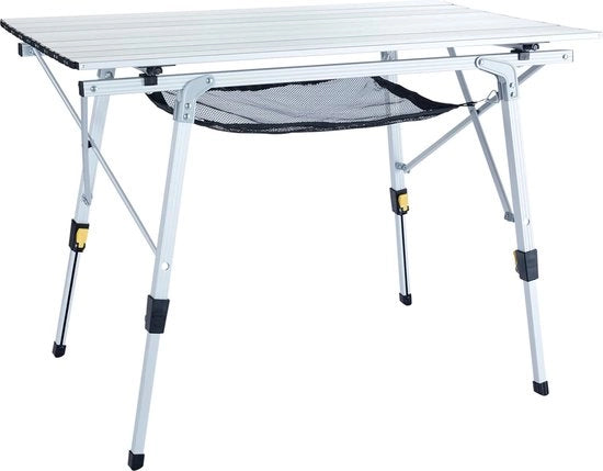 Tavolo da picnic e camping tavolo pieghevole in alluminio, tavolo da parete tavolo da balcone 53D x 89L x 69H centimetri