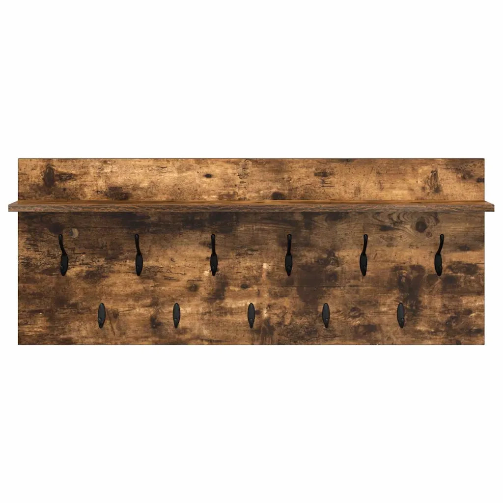 Appendiabiti a muro Rovere fum¨¦ 100 x 40 x 12 cm CFW5897403