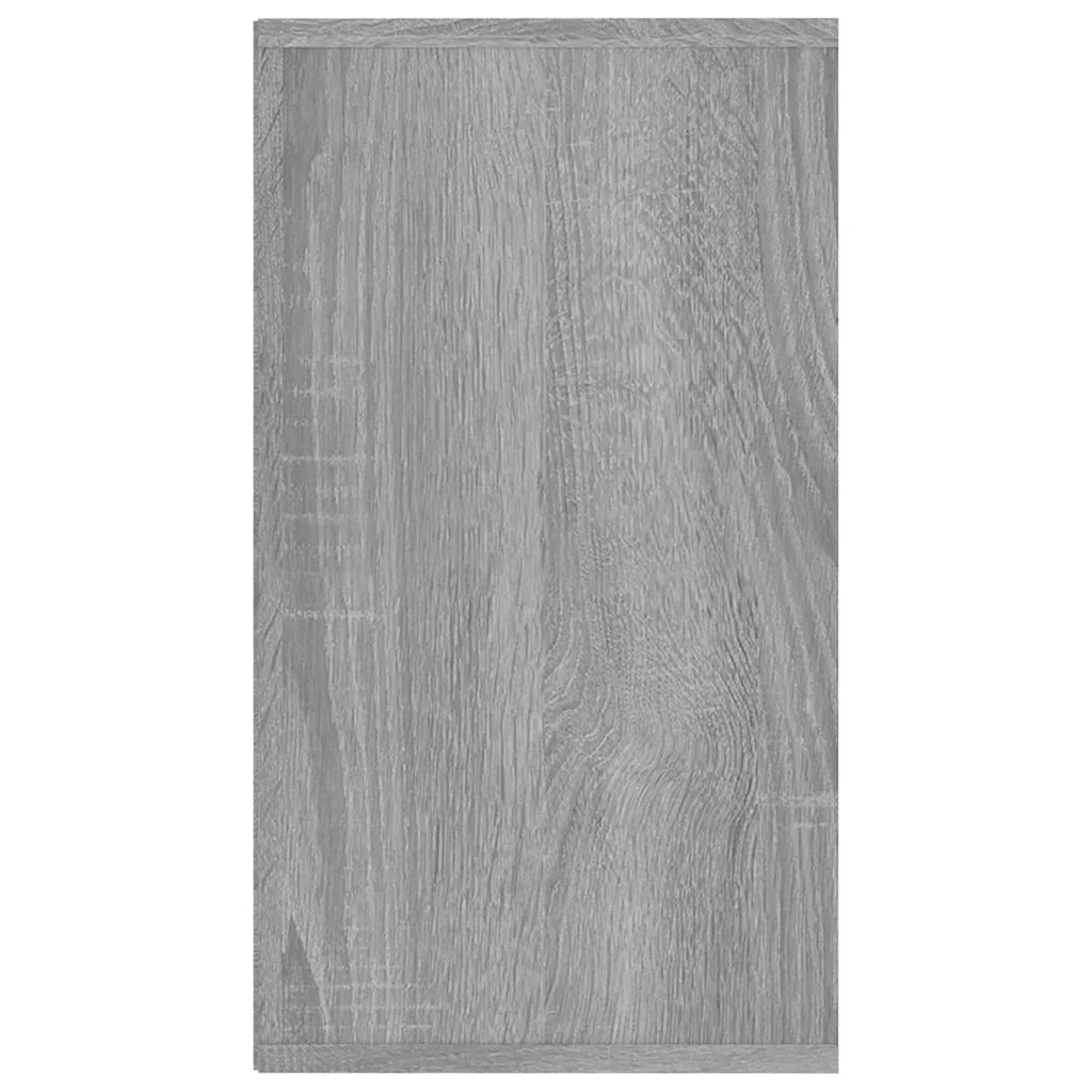 Scarpiera-Scaffale per scarpe Grigio Sonoma 103x30x55 cm in Legno Multistrato