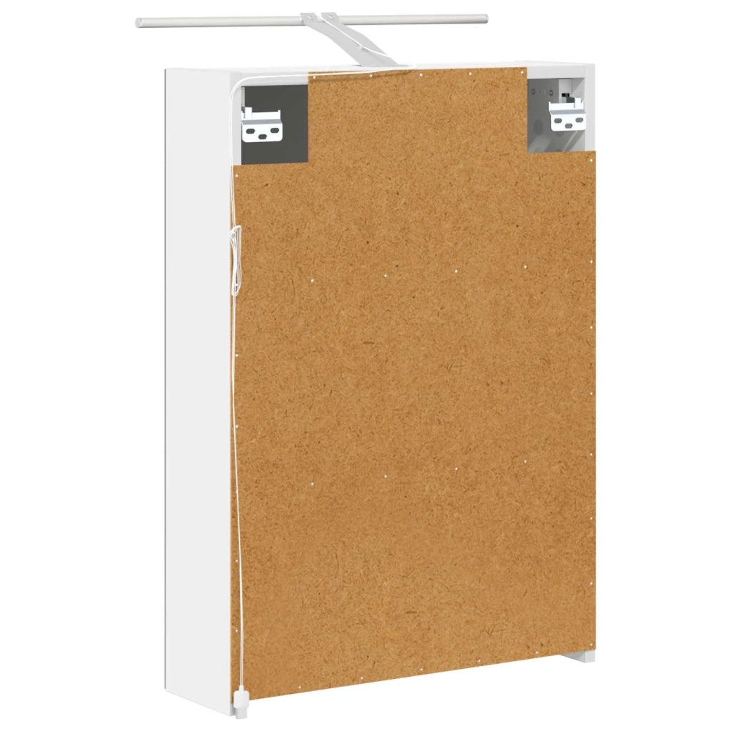 Mobiletto per specchio da bagno Bianco 50 x 14,5 x 70 cm 889047
