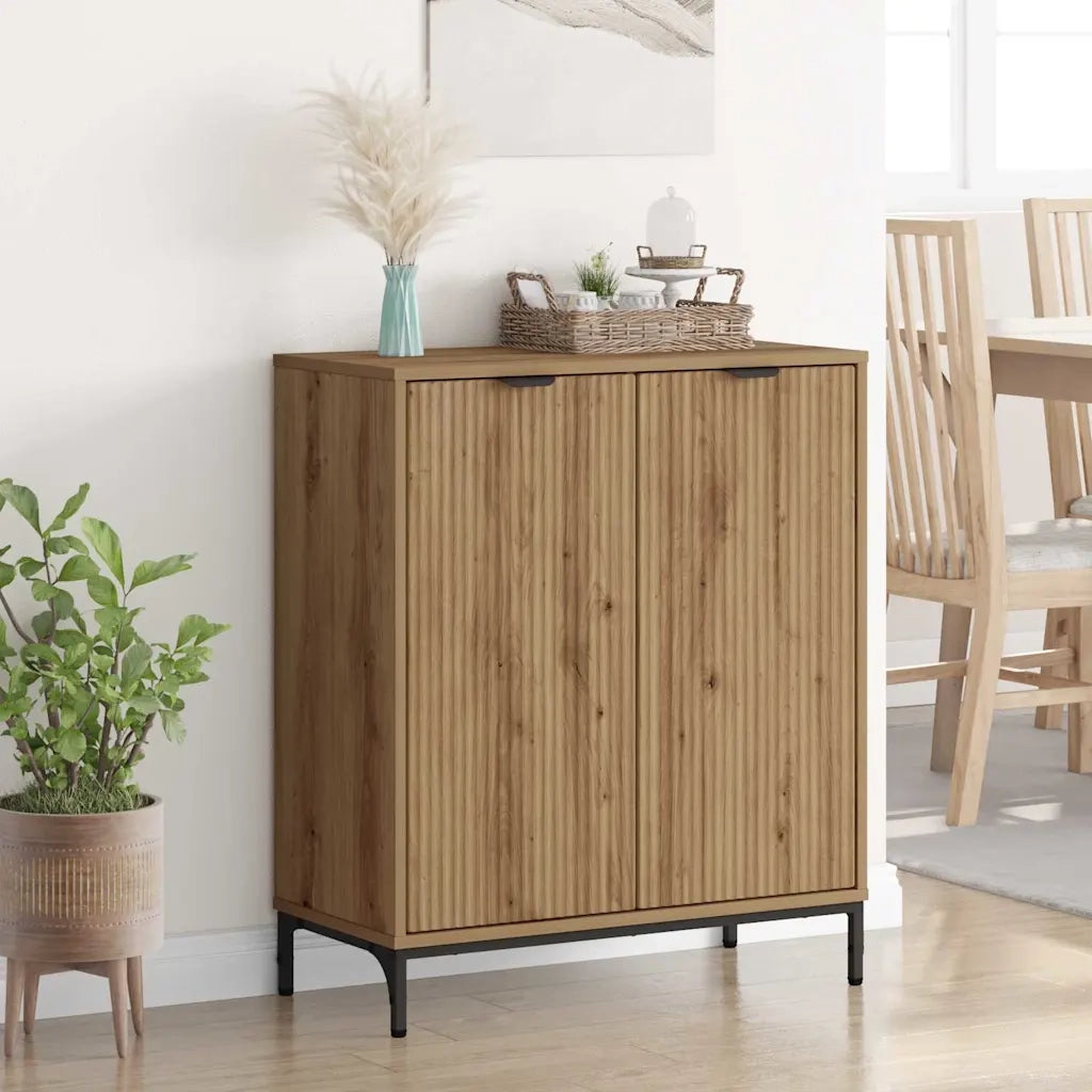 Credenza Rovere artigianale 69,5 x 33 x 82 cm Legno multistrato 883433