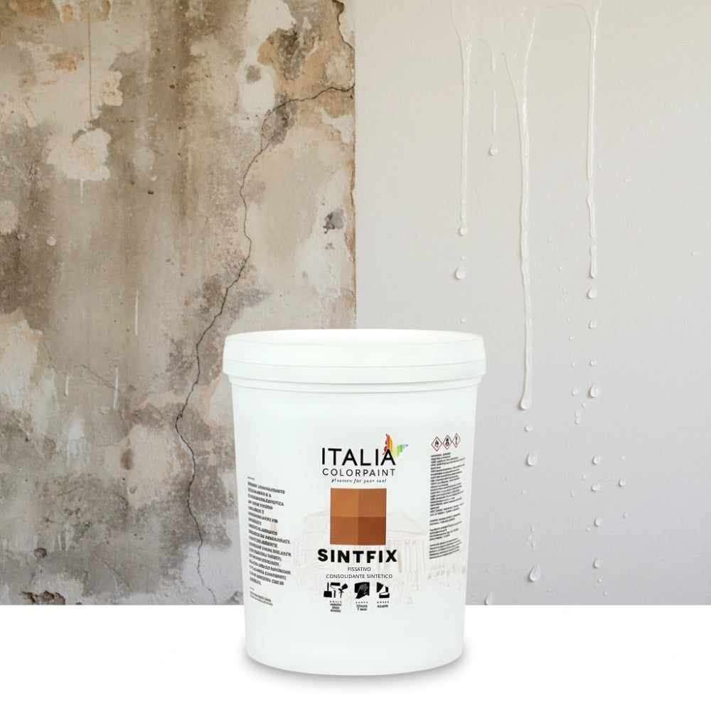 Primer sintfix fissativo consolidante trasparente per pareti *** formato 0,750 lt, confezione 1