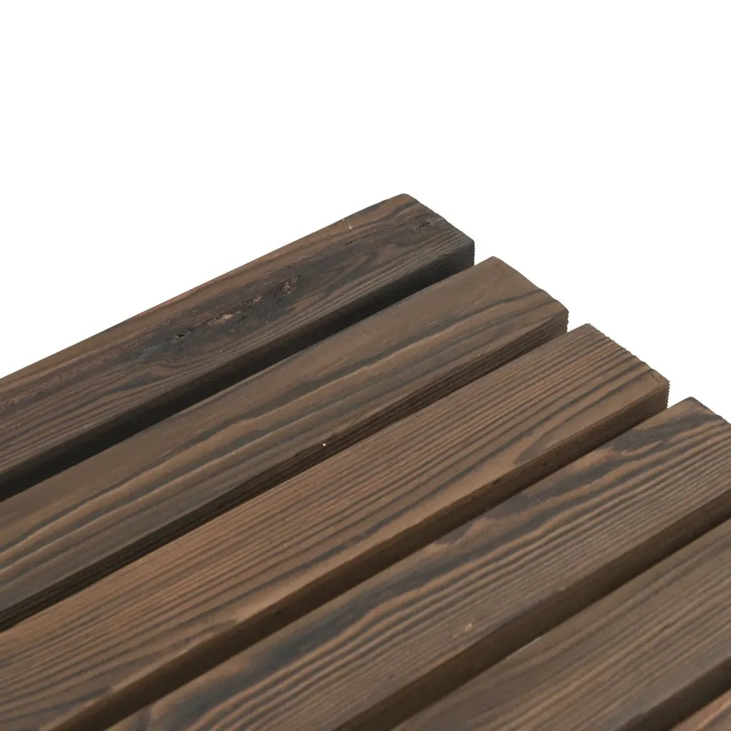 Panche da Giardino 2 pz in Legno Massello di Abete 3207136