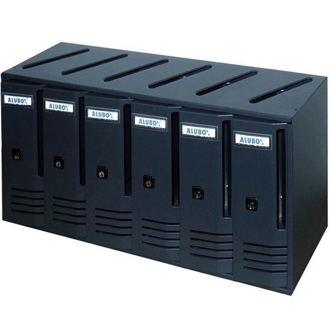 Casellari Postali Alubox Alu Ghisa con 6 6-Box 62x30x17,5