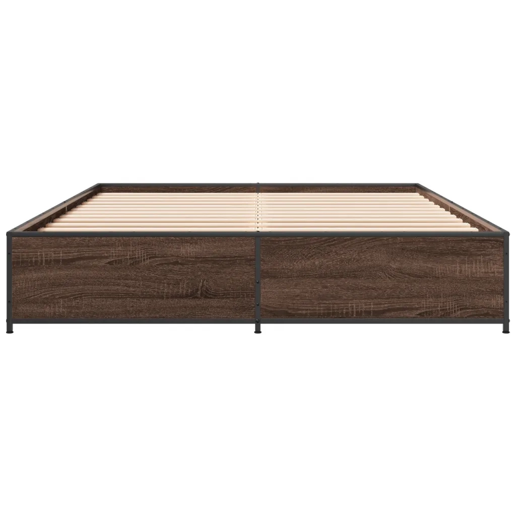 Giroletto Rovere Marrone 140x190cm in Legno Multistrato Metallo 3279856