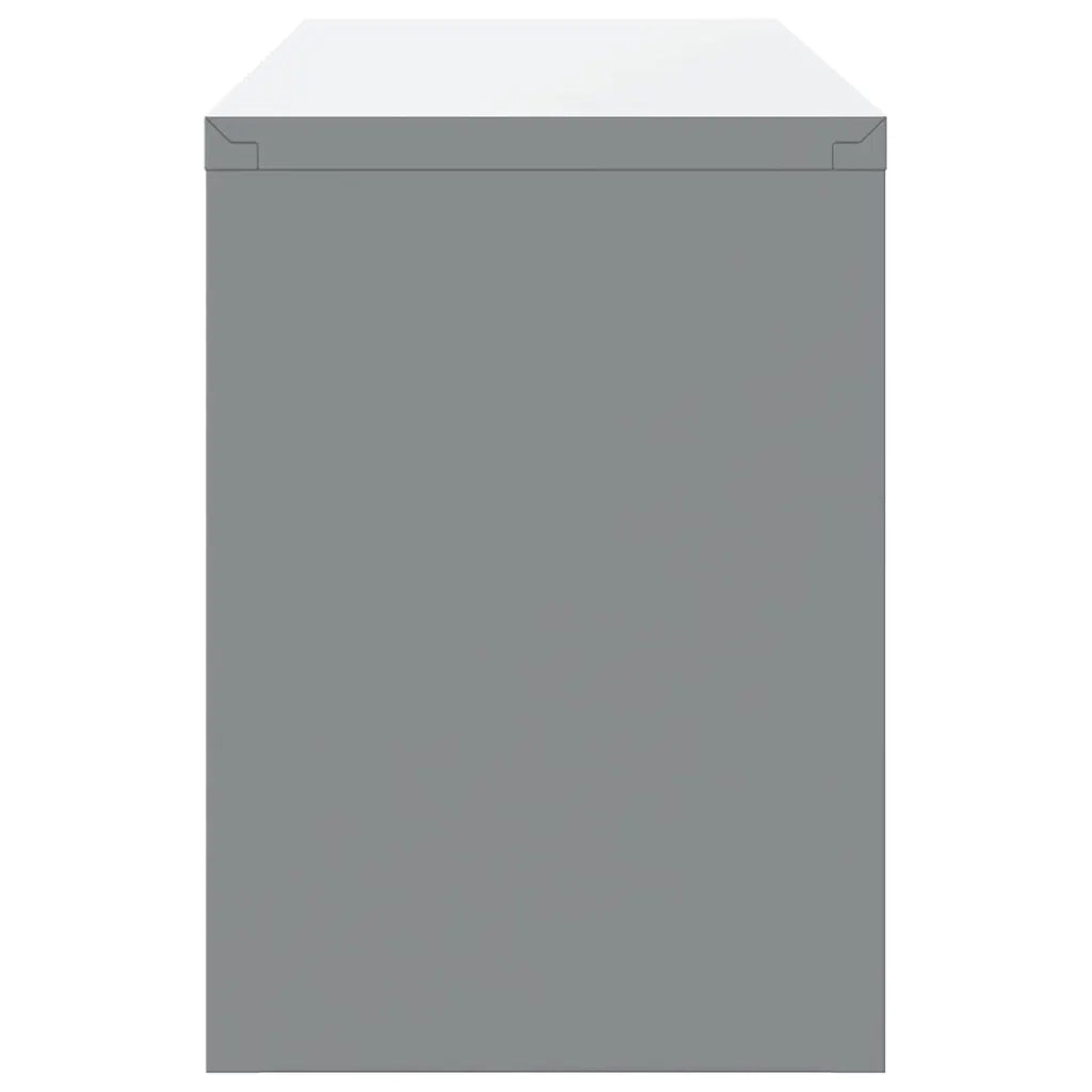Mobile per attrezzi Rosso e Grigio 100 x 25 x 35 cm CFW7334982