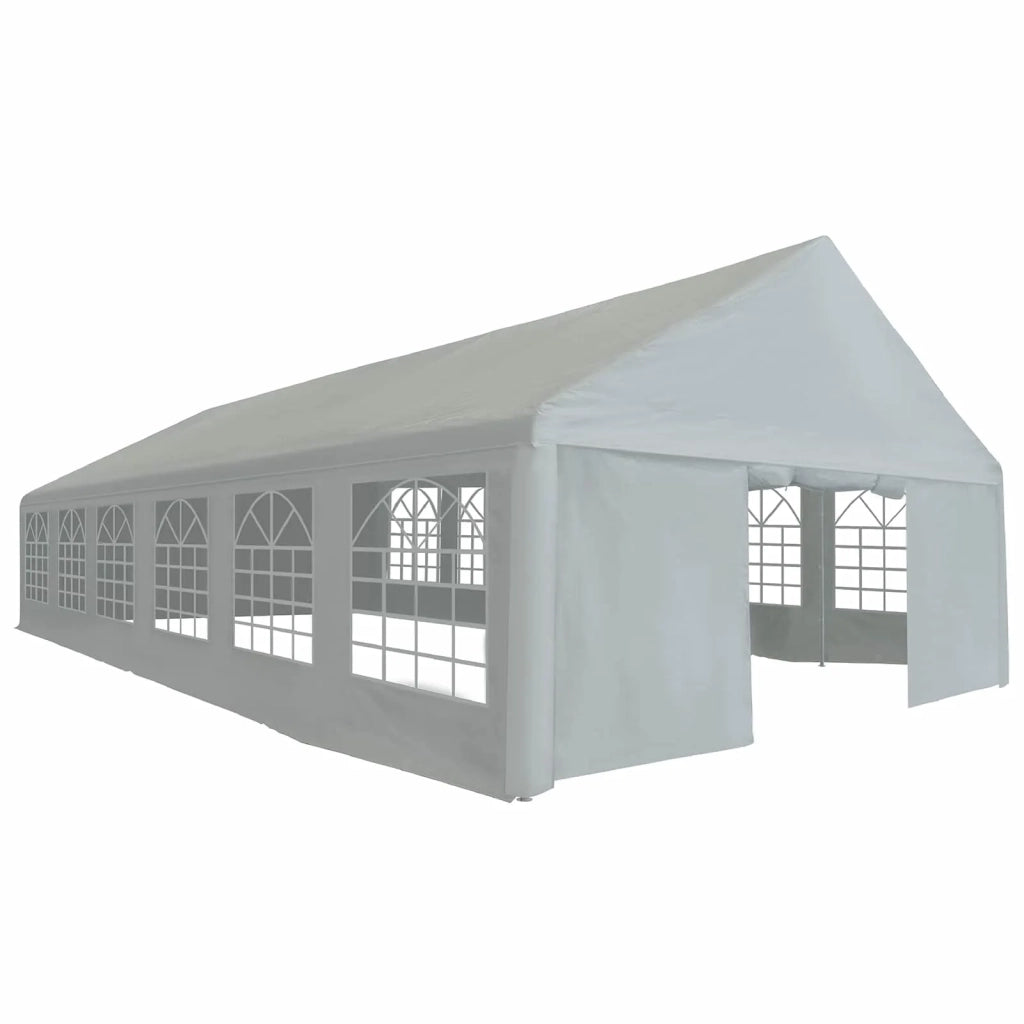 Tessuto per tenda senza struttura Grigio 12 x 6 m PE 43863