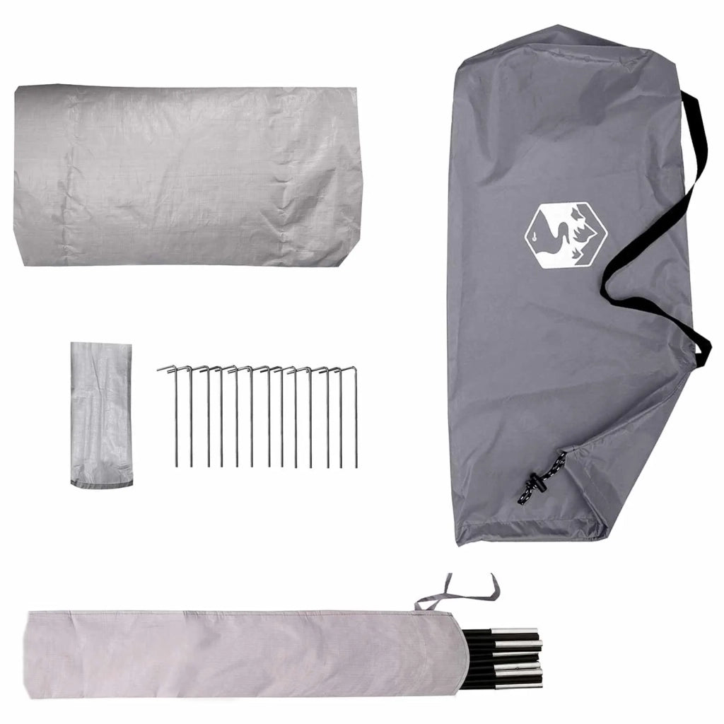 Tenda da backpacking Grigio e arancione 2 persone