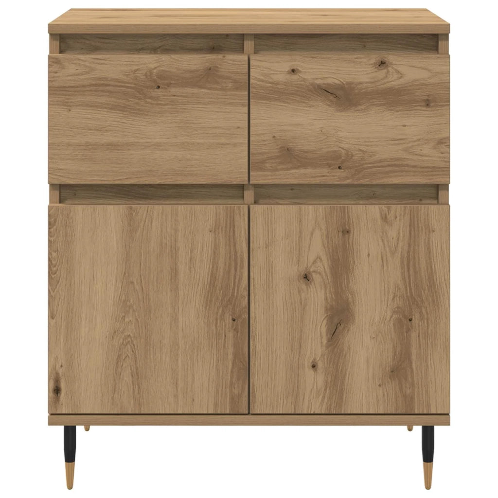 Credenza con cassetto Rovere artigianale 60 x 35 x 70 cm