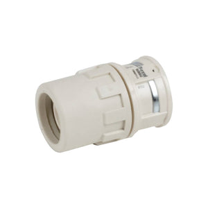 RACCORDO DIRITTO FEMMINA A PASSAGGIO TOTALE CONNESSIONE MEDIANTE BICCHIERATURA IN TECNOPOLIMERO SERI - 32X3 - 1  - VIL