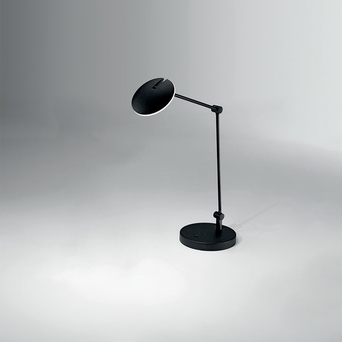 Lampada Da Scrivania Moderna Joint Metallo Nero Led 9,5W 3000K